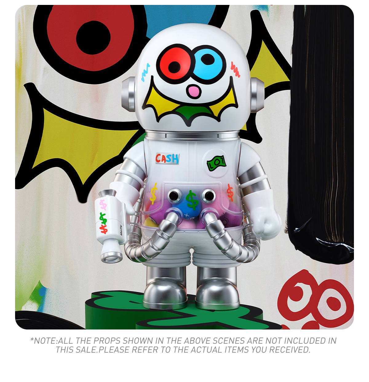 MEGA SPACE MOLLY 400% JON BURGERMAN SPACE CADETS Series - POP MART