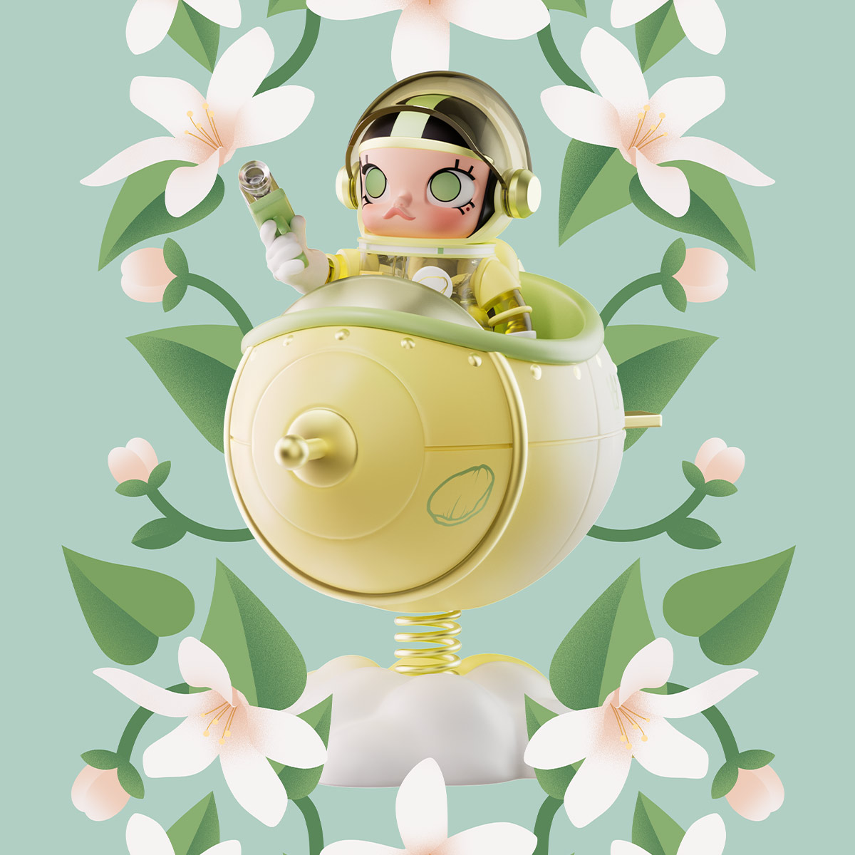MEGA SPACE MOLLY 100% Blooming Sakura（Molly MEGA SPACE