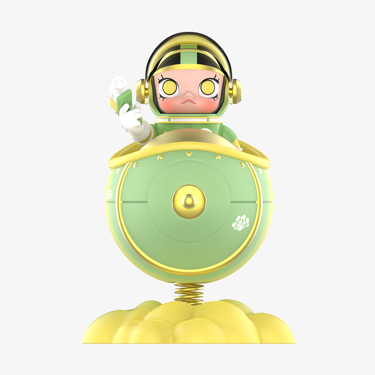 MEGA SPACE MOLLY 100% Blooming-Hibiscus - POP MART (Japan)