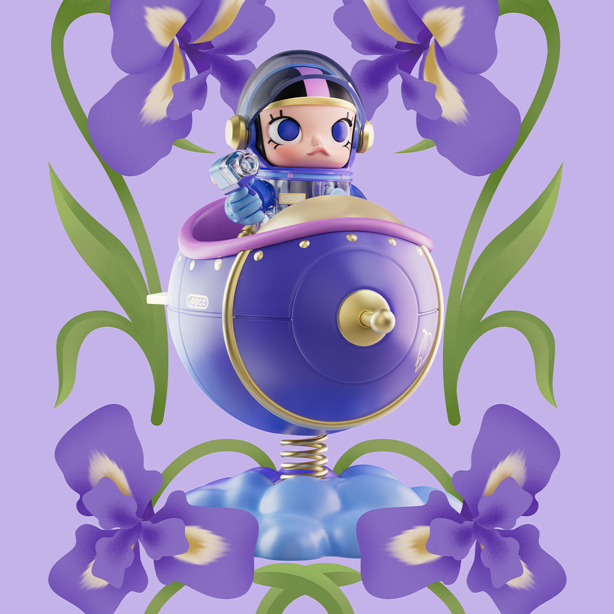 Space Molly 100% Blooming Sakura and Peanuts series 😊 : r
