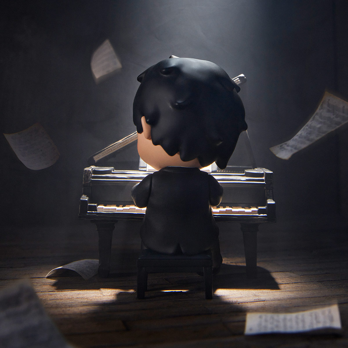 Hirono The Pianist Figure - POP MART (Austria)
