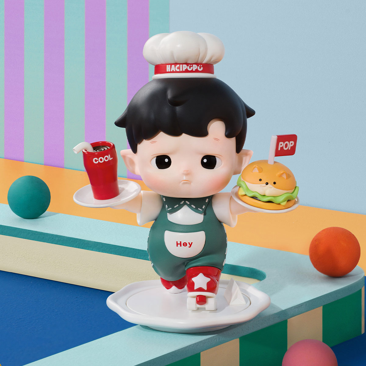 ポップマート HACIPUPU Rolling Time Machine HACIPUPU Rolling Time Machine Series Figures - POP MART