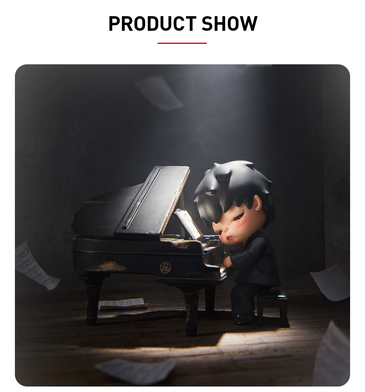Hirono The Pianist Figure - POP MART (Austria)