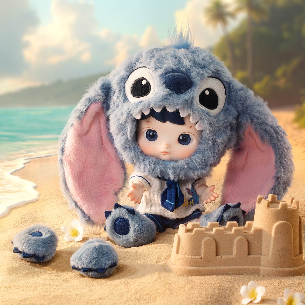 HACIPUPU STITCH 1/8 アクションフィギュア AUTHENTIC HACIPUPU STITCH 1/8 ACTION FIGURE TRENDY DOLL CUTE