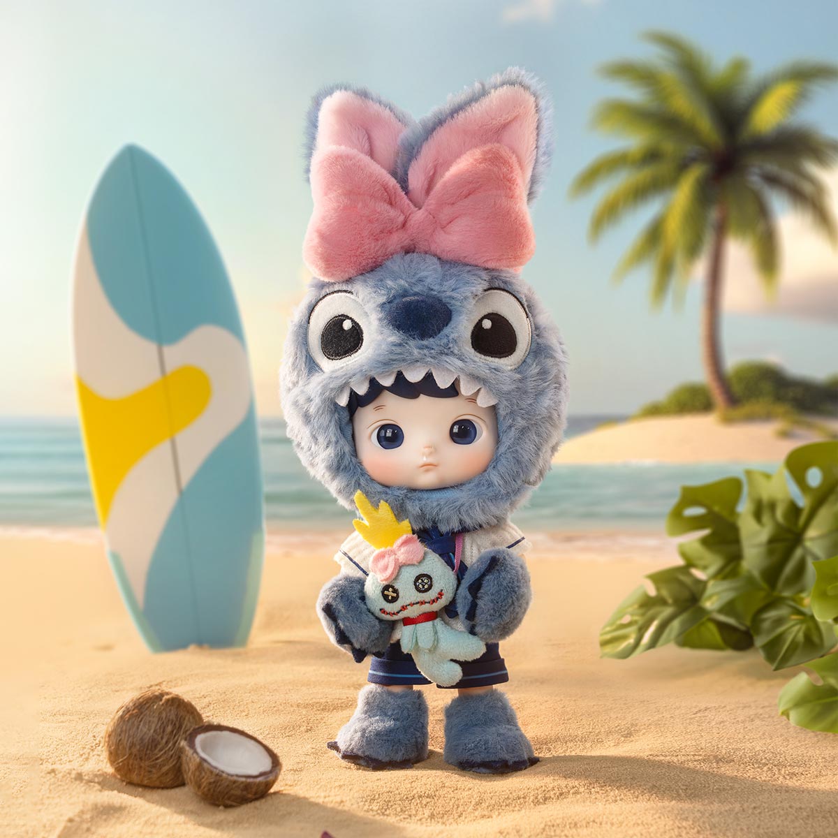 HACIPUPU STITCH 1/8 Action Figure - POP MART (South Korea)