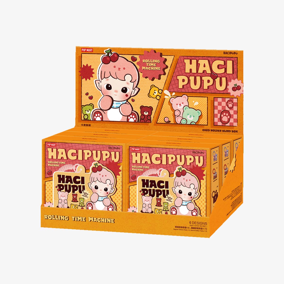 新品HACIPUPU Rolling Time Machine アソートボックス HACIPUPU-Rolling Time Machine Series-Card Holder Blind Box