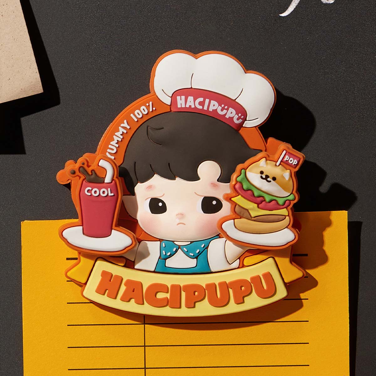 HACIPUPU Rolling Time Machine Series-Fridge Magnet Silicone