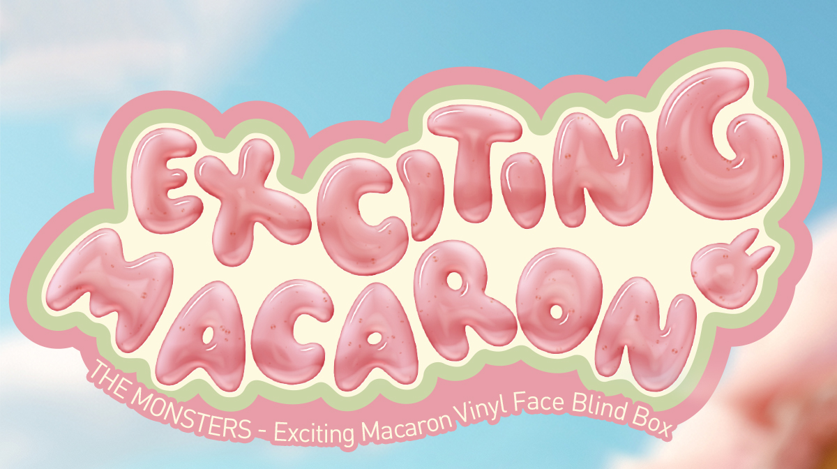 THE MONSTERS - Tasty Macarons Vinyl Face Blind Box - POP MART