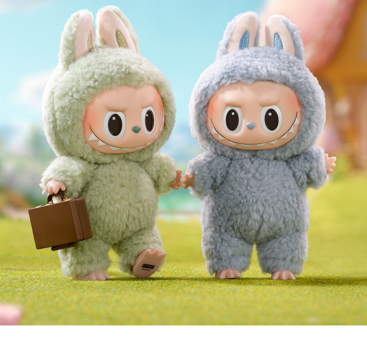 ぬいぐるみ POPMART THE MONSTERS Exciting Macaron POP MART The Monsters Exciting Macaron Plush Series Factory