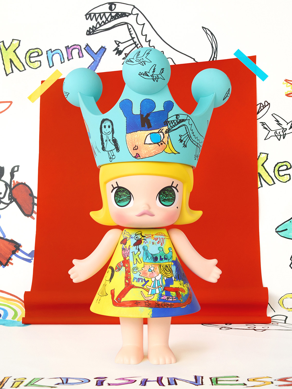 その他 POP MART MEGA  MOLLY Childishness MEGA ROYAL MOLLY 400% Childishness - POP MART (Japan)