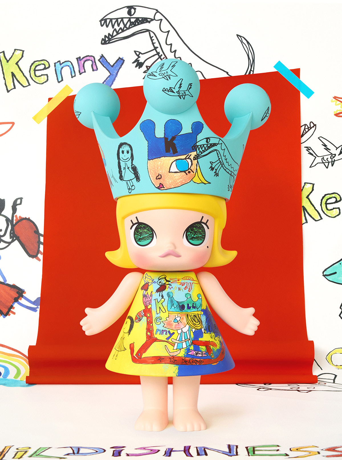 MEGA ROYAL MOLLY 400% Childishness-Copy - POP MART (Macao