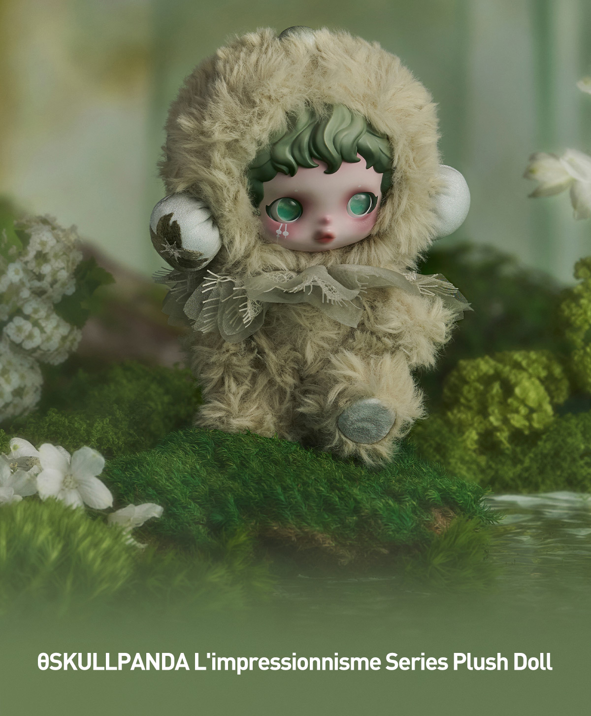 SKULLPANDA L'impressionnisme Series Plush Doll - POP MART