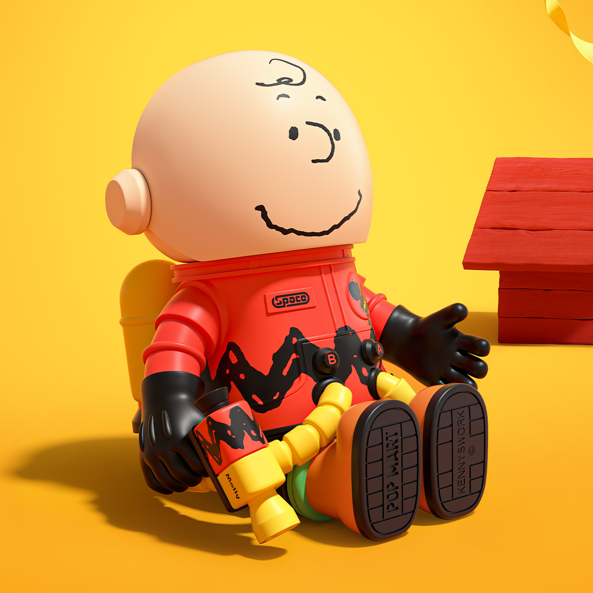 POP MART North America | MEGA SPACE MOLLY 100% CHARLIE BROWN