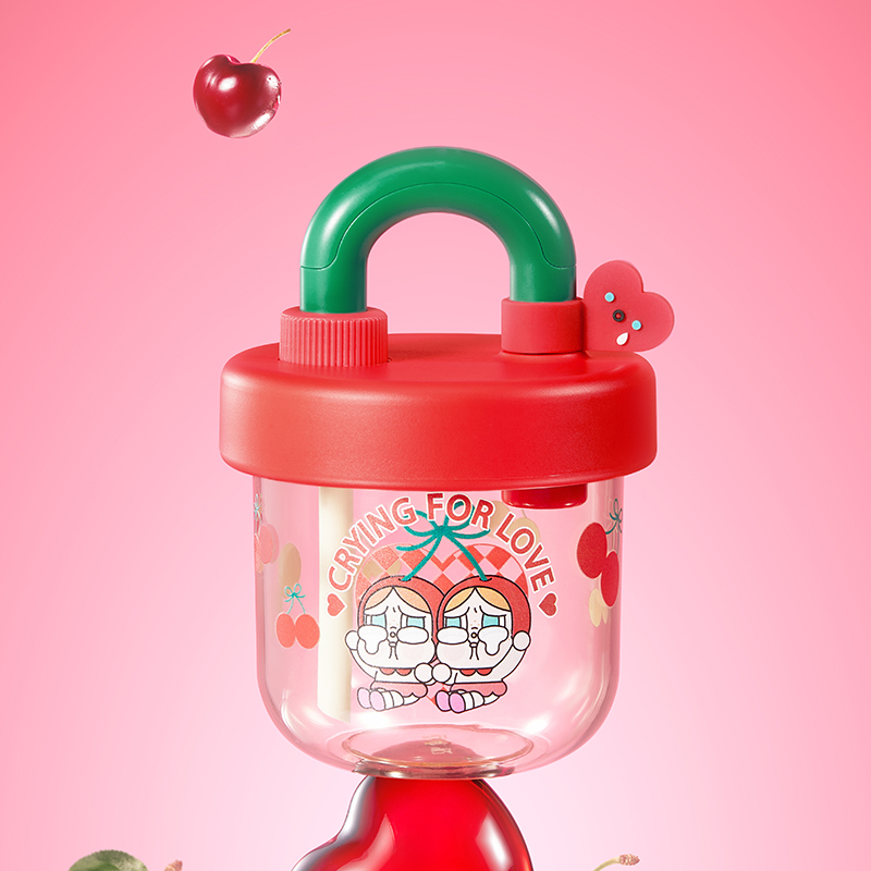 CRYBABY Crying For Love Series-Straw Cup - POP MART (Macao, China)