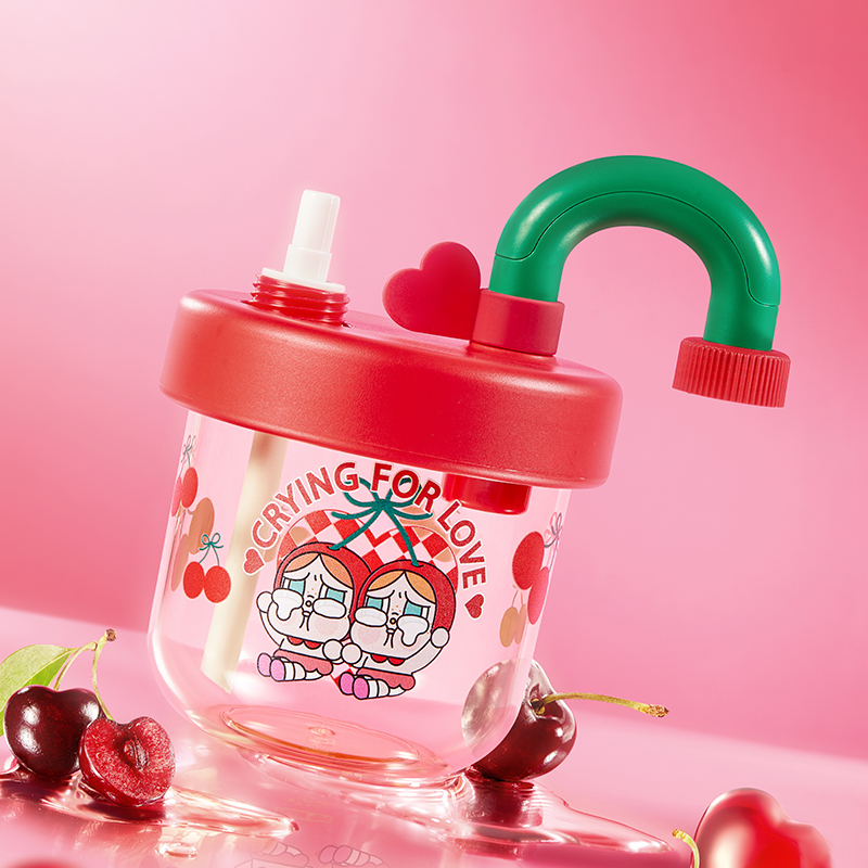 CRYBABY Crying For Love Series-Straw Cup - POP MART (Macao, China)