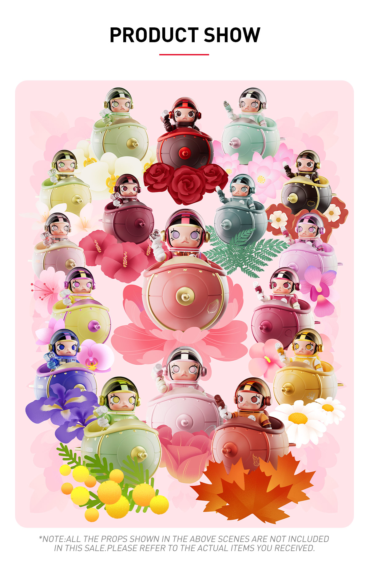 その他 POP MART MEGA MOLLY Blooming HOA SEN Popmart - Mega Space