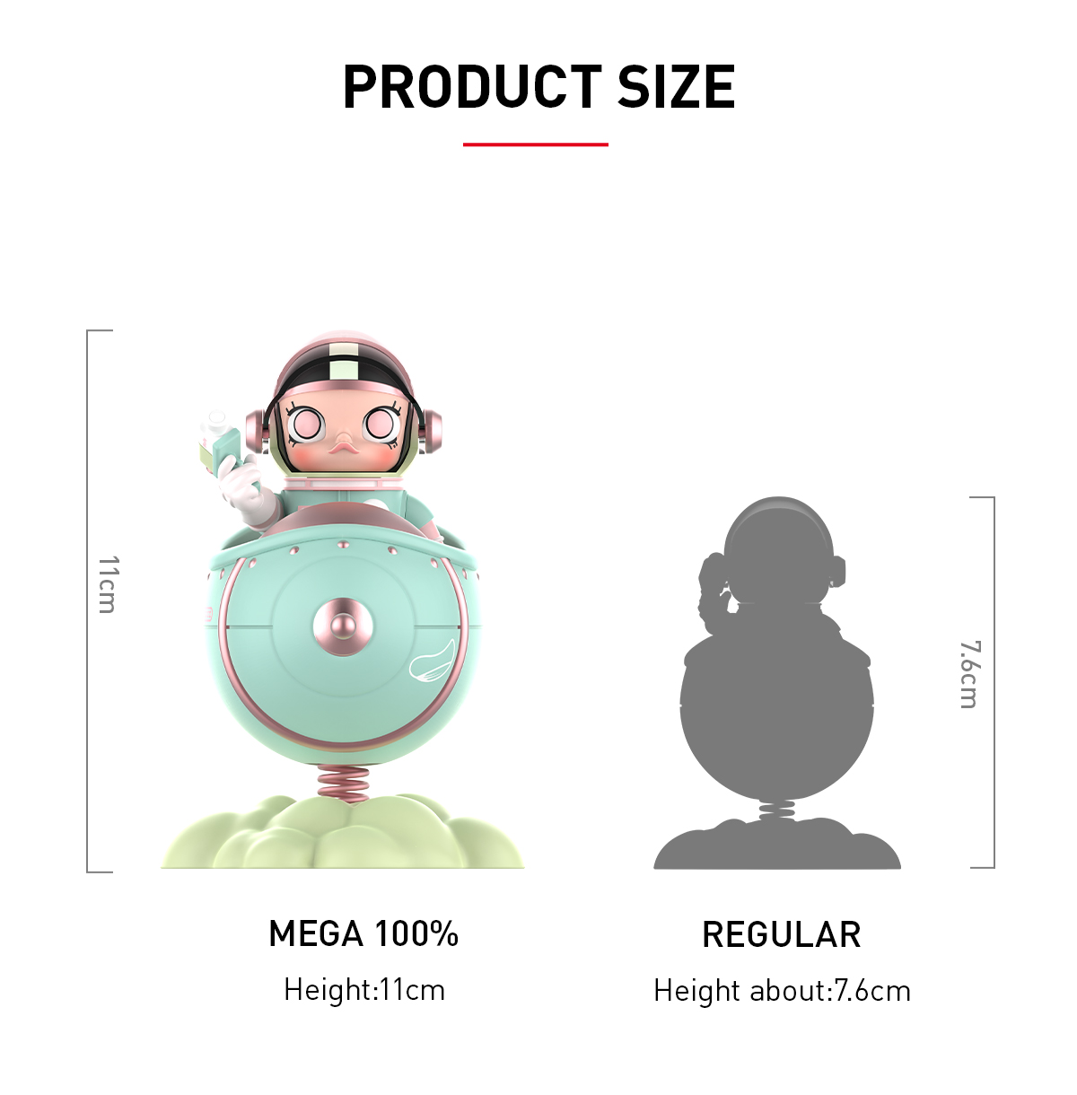 MEGA SPACE MOLLY 100% Blooming-Lotus Flower - POP MART (Germany)