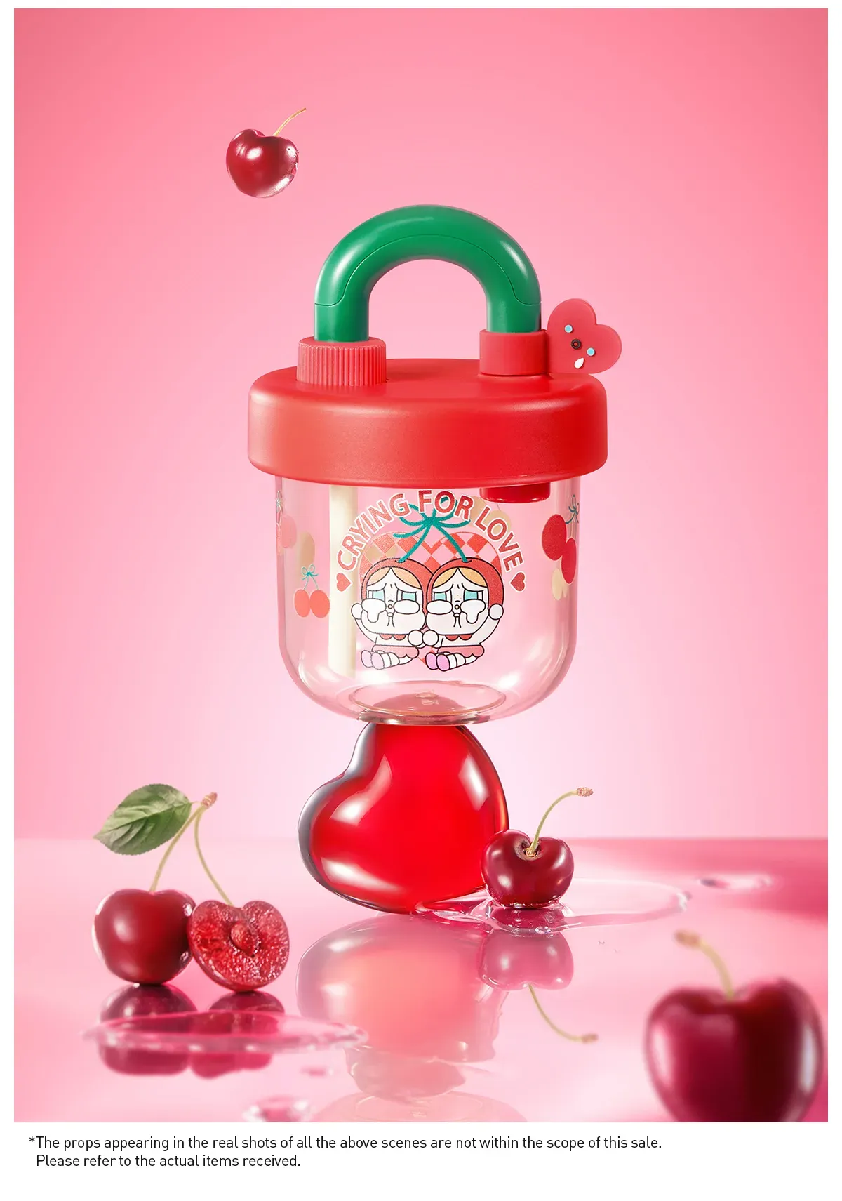 CRYBABY Crying For Love Series-Straw Cup - POP MART (Macao, China)