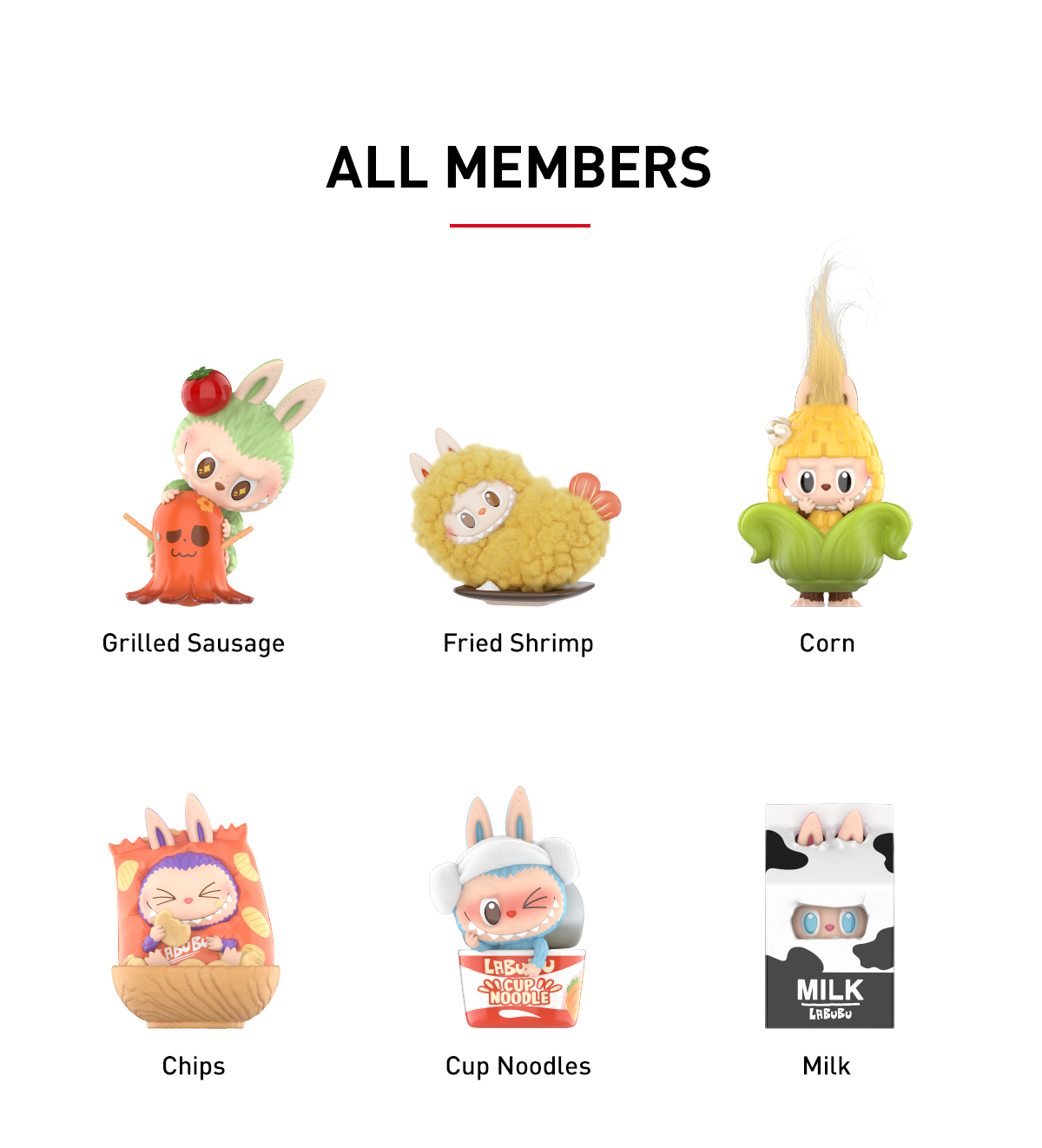 POP NOW:THE MONSTERS Wacky Mart Series Figures - POP MART
