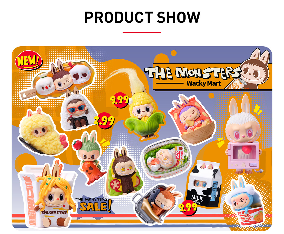【POPMART】 THE MONSTERS Wacky Mart フィギュア THE MONSTERS Wacky Mart Series Figures - POP MART (United