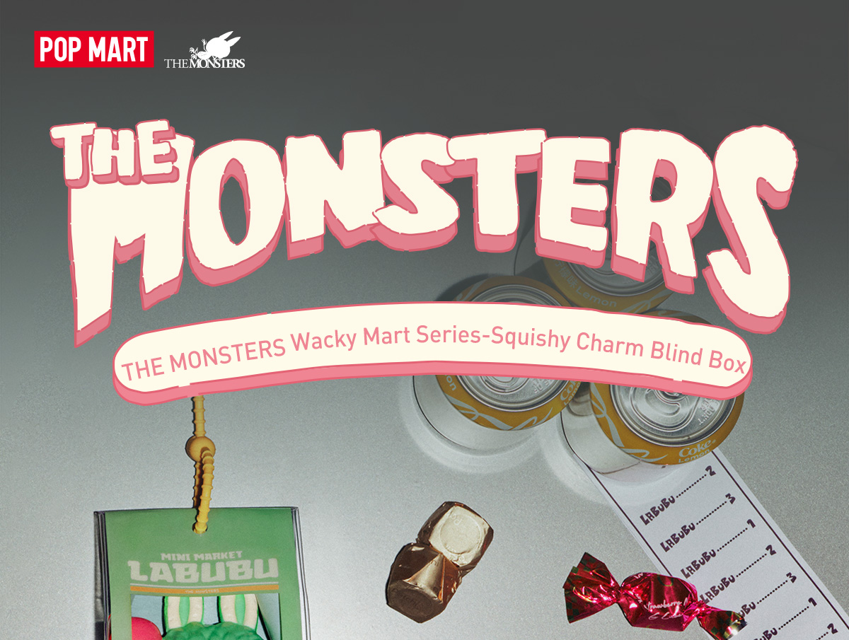 THE MONSTERS Wacky Mart Series-Pinch Pendant Blind Box - POP