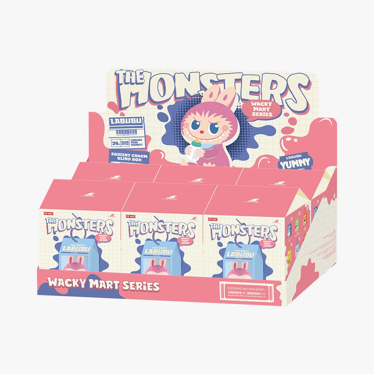 【セール中】THE MONSTERS Wacky Mart ぷにぷにチャーム POP MART THE MONSTERS Wacky Mart シリーズ ぷにぷにチャーム