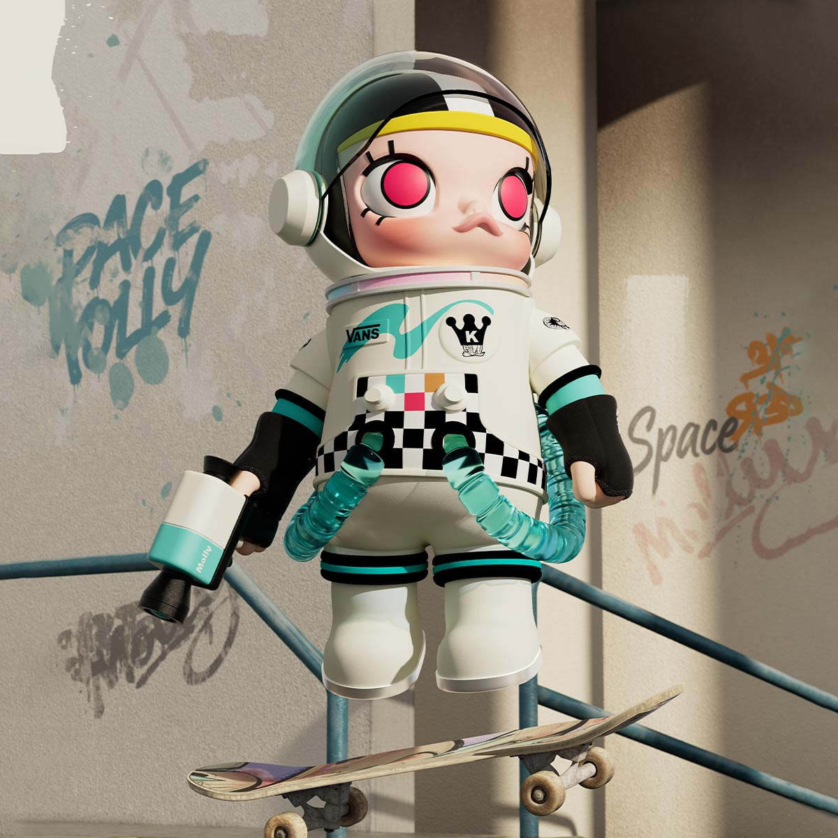 通販サイト一覧 400% MOLLY SPACE MEGA VANS (Netherlands) MART POP - アイドル