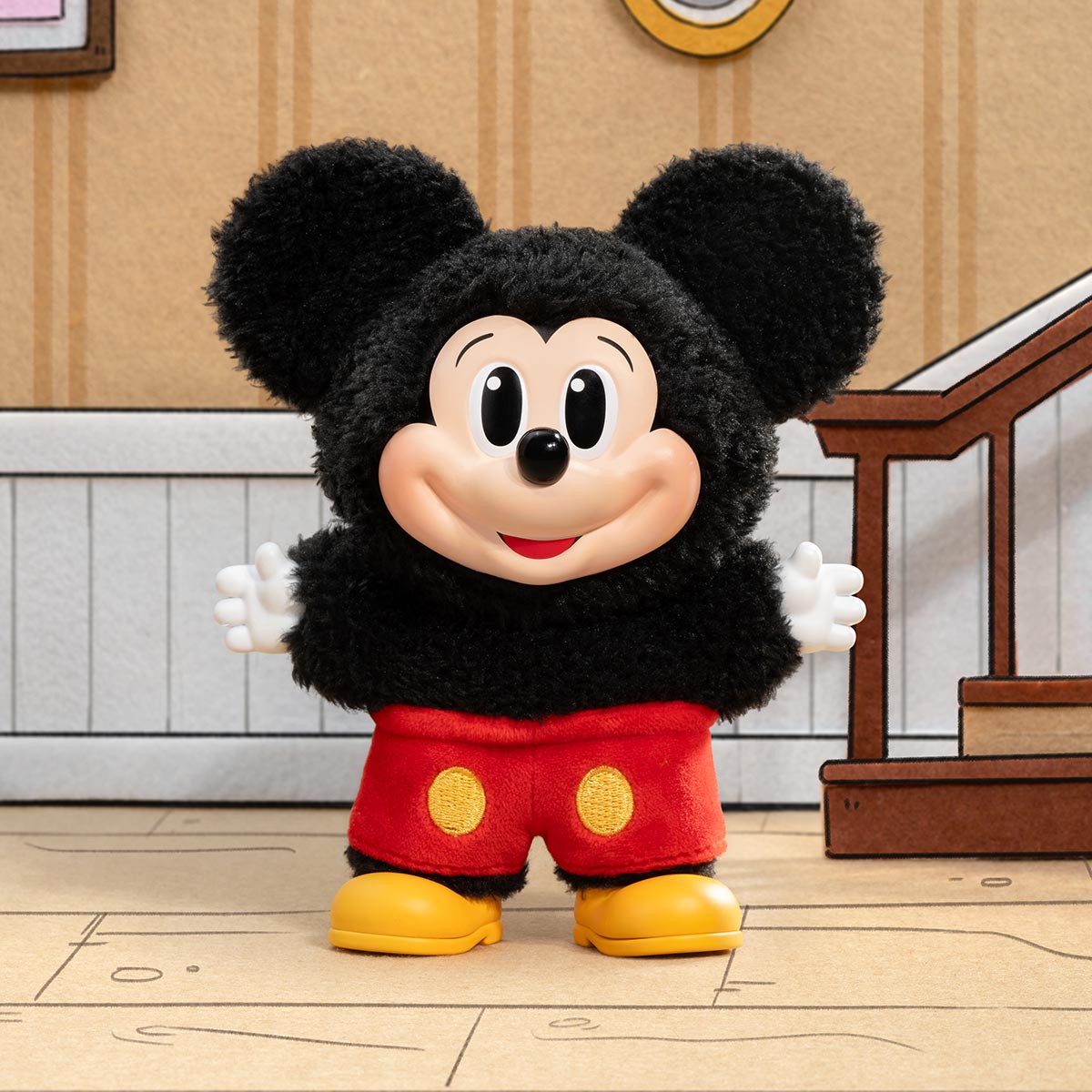 Mickey Family Cute Together Keychain Series Figures - POP