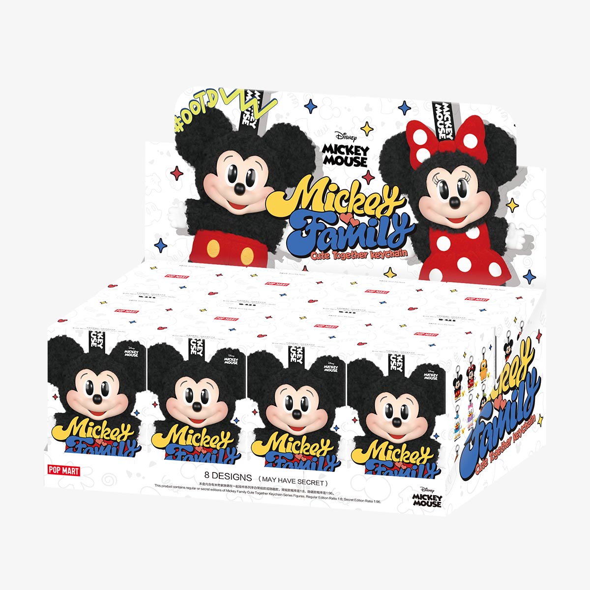 ミッキーファミリー　ミキファミ　popmart 未開封 POPMART Mickey Family ミッキーファミリー 完全未開封 - メルカリ