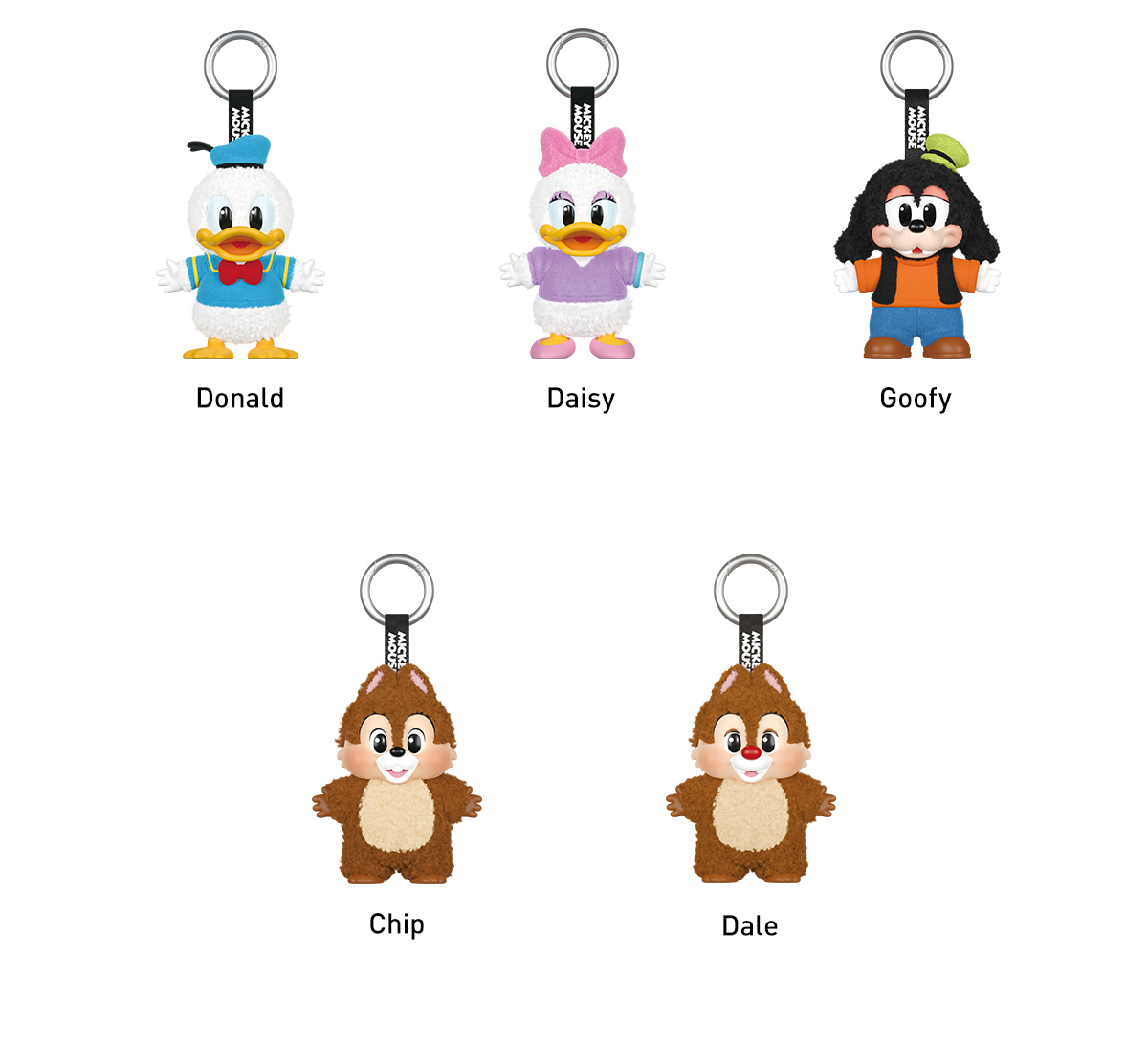 Mickey Family Cute Together Keychain Series Figures - POP