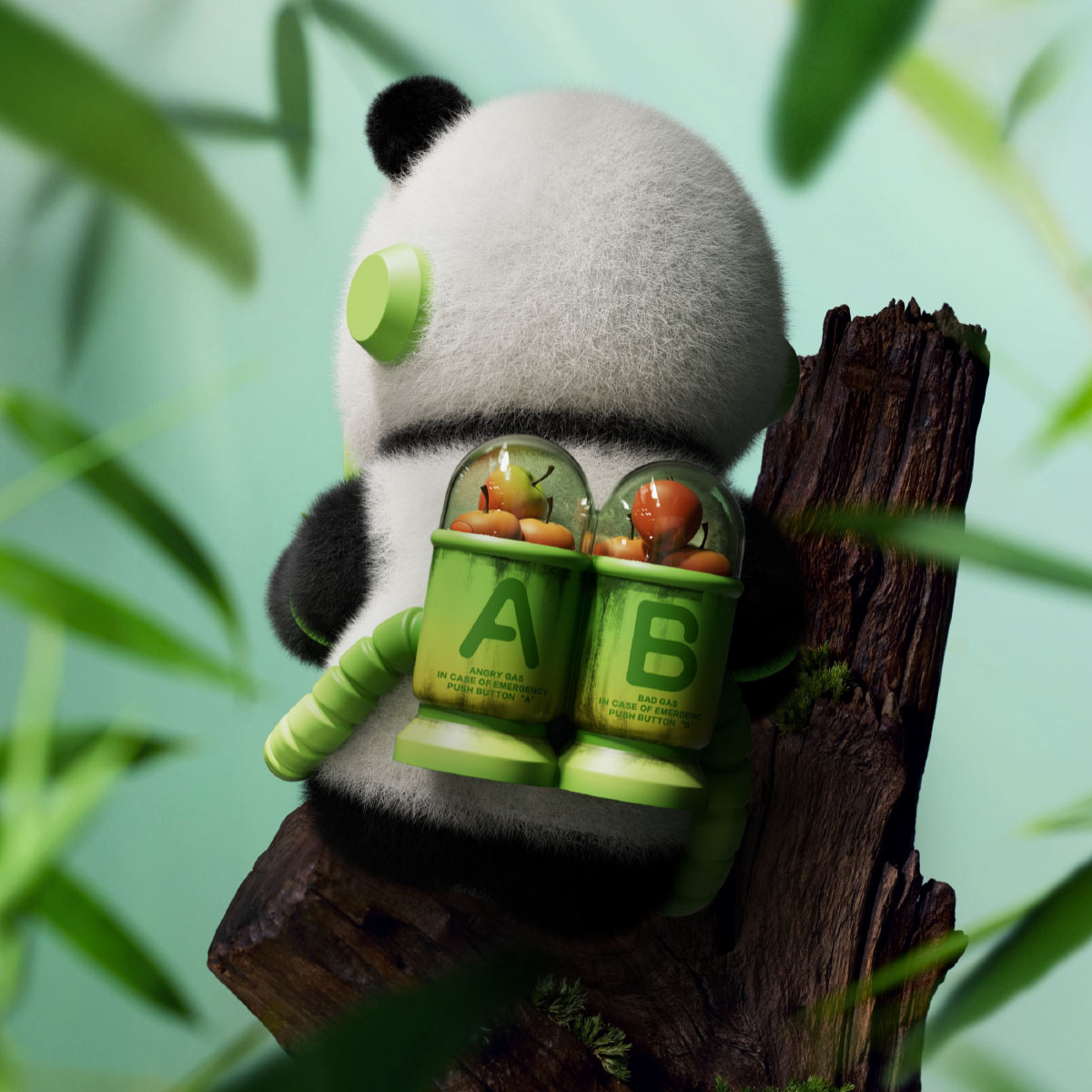 MEGA SPACE MOLLY 400% PANDA - POP MART (Slovakia)
