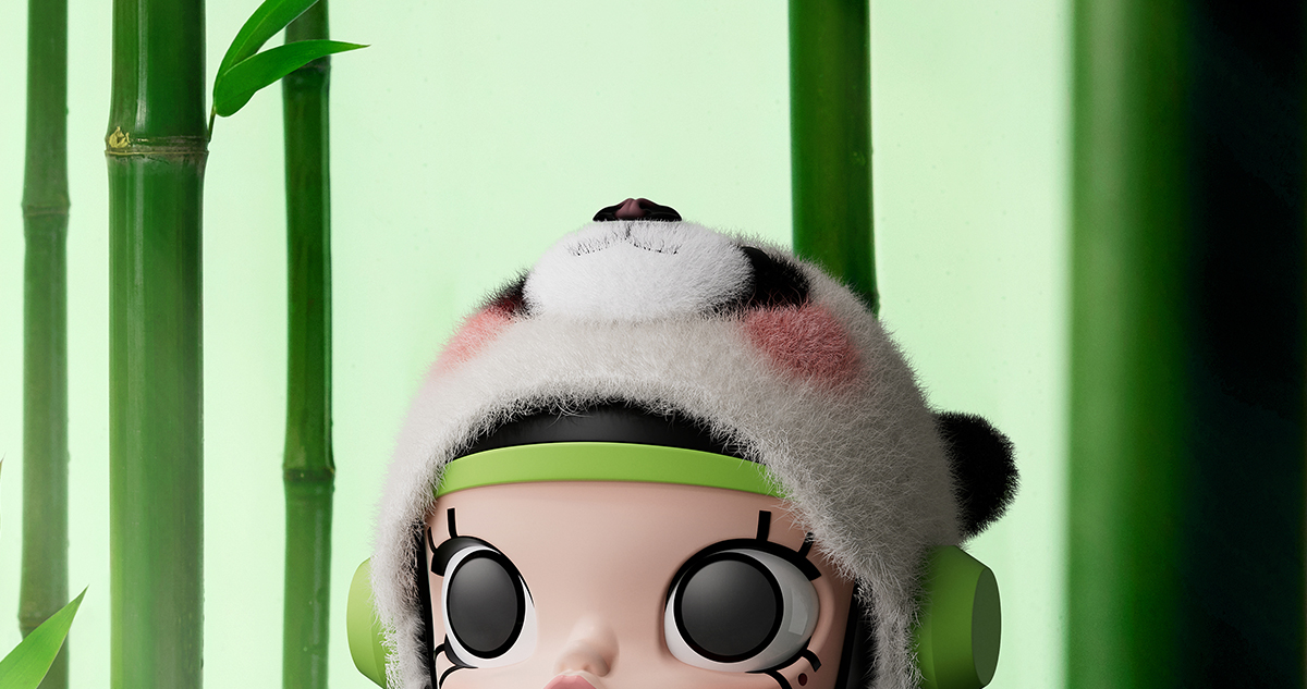 MEGA SPACE MOLLY 400% PANDA - POP MART (Japan)