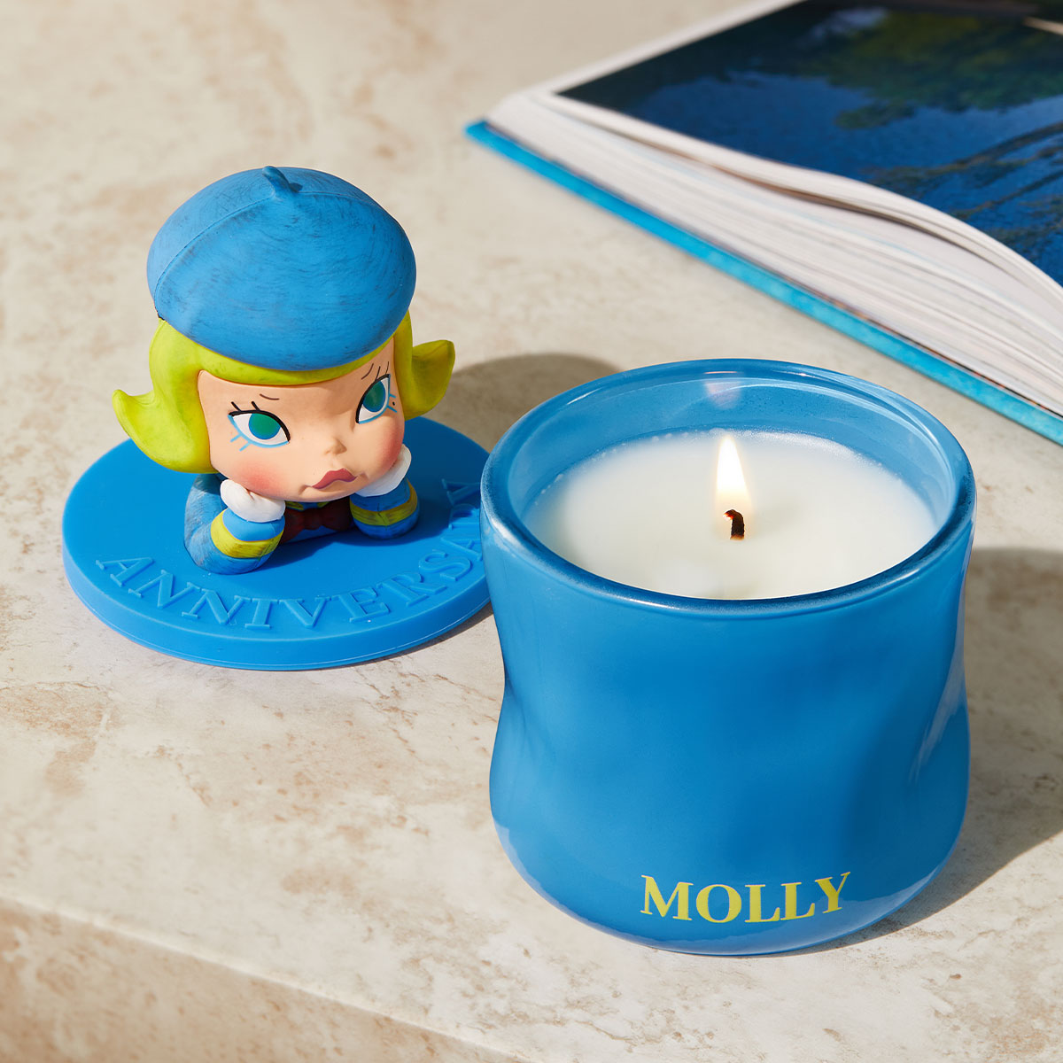 MOLLY Anniversary Statues Classical Retro 2 Series-Scented Candle