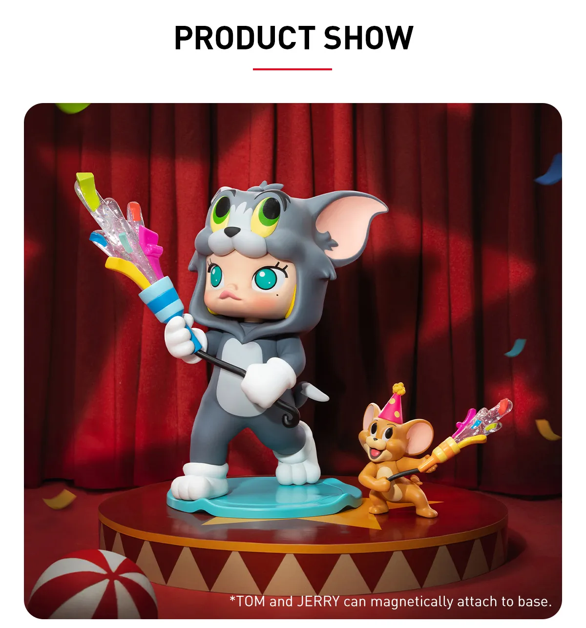 MOLLY × TOM & JERRY Figurine - POP MART (Singapore)