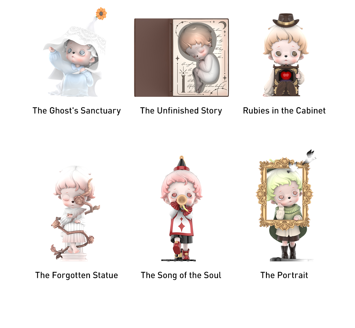 inosoul In the Still Room シリーズ ３点セット inosoul In the Still Room Series Figures - POP MART (Japan)