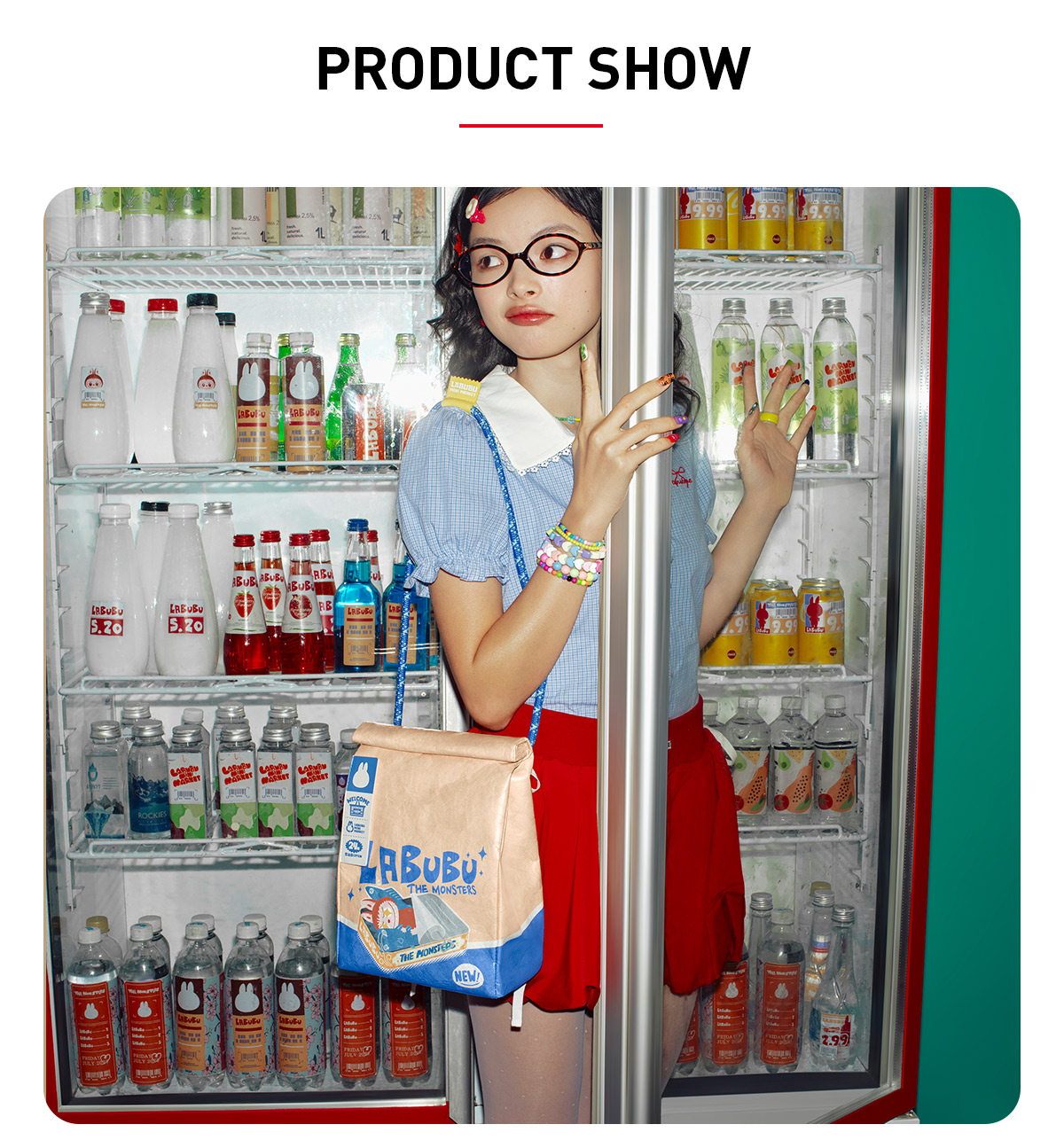 THE MONSTERS Wacky Mart Series-Messenger Bag - POP MART (Japan)