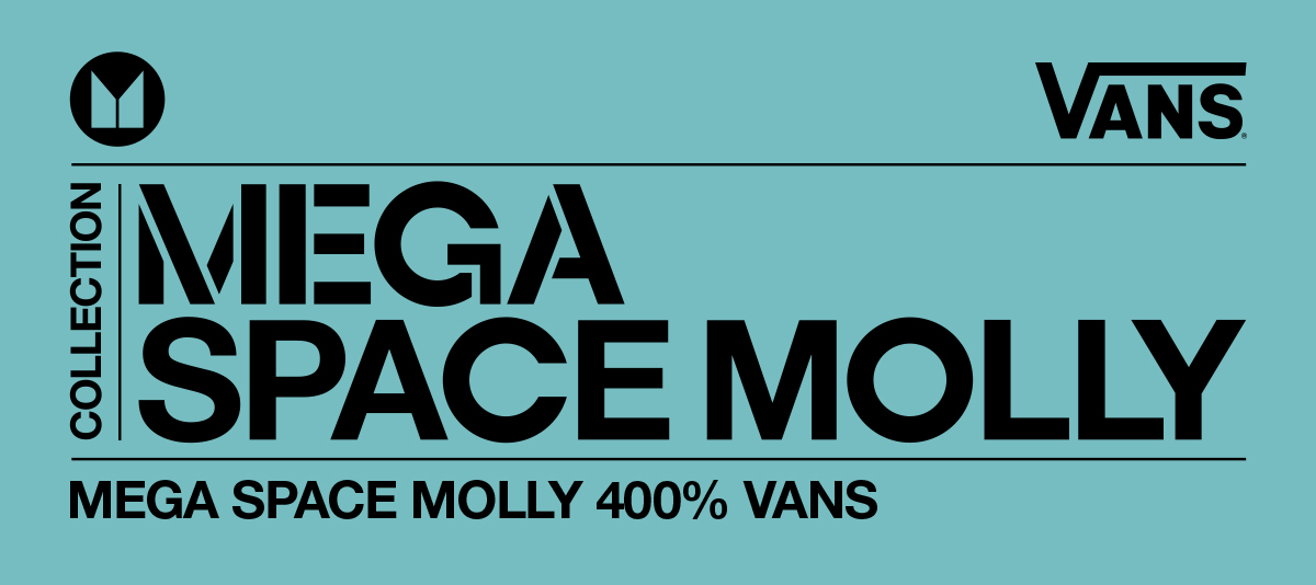 MEGA SPACE MOLLY 400% VANS - POP MART (Malaysia)