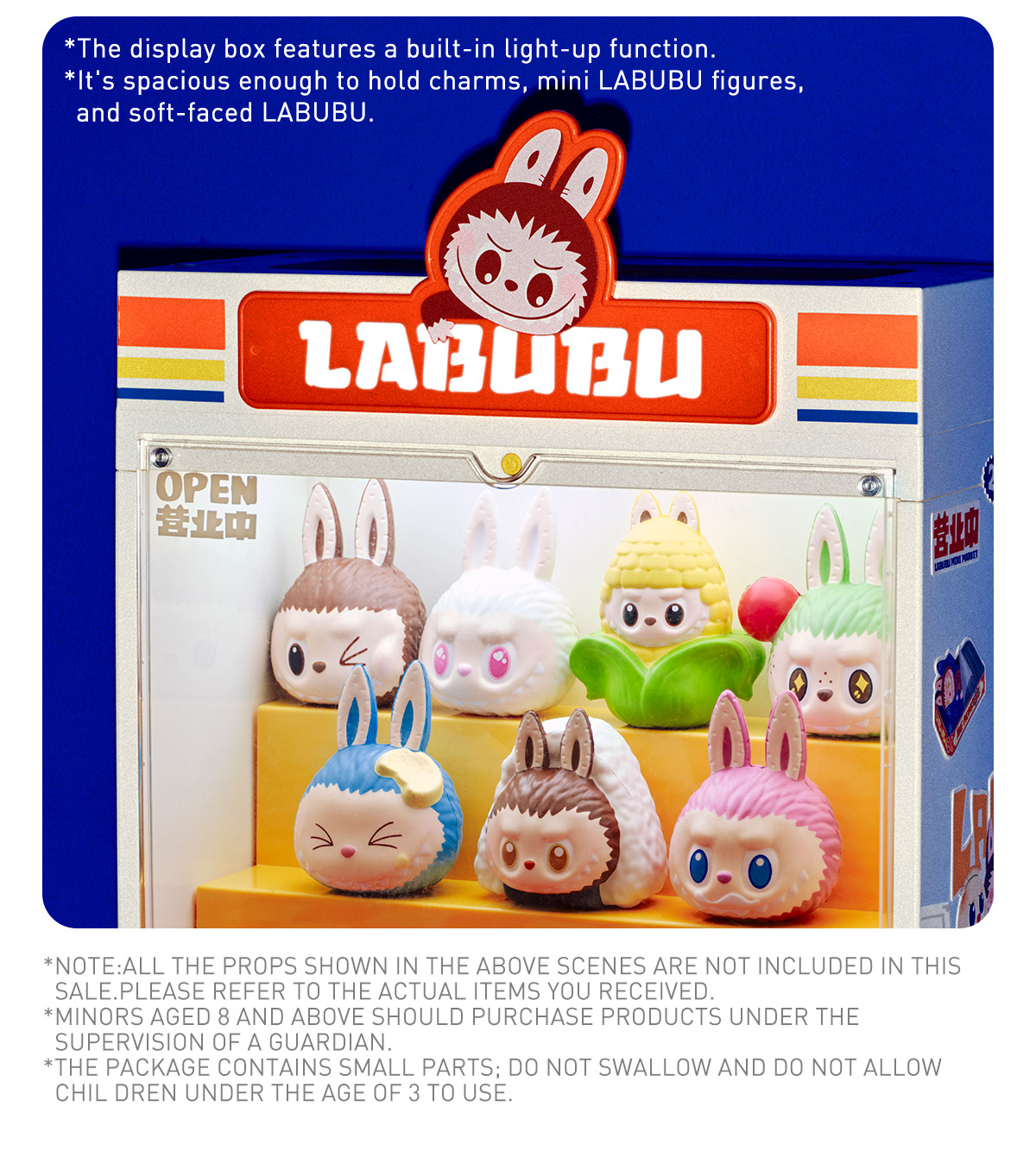 THE MONSTERS Wacky Mart Series-Display Container - POP MART