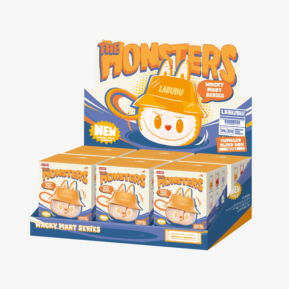 ⭐︎THE MONSTERS Wacky Mart Series Tumbler THE MONSTERS Wacky Mart Series-Tumbler Blind Box - POP MART (Japan)