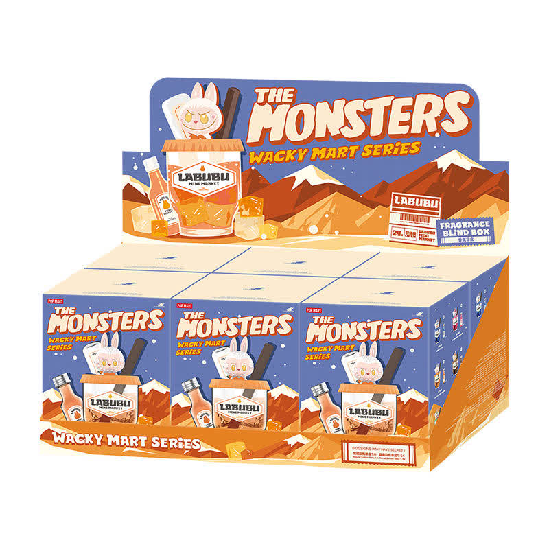 THE MONSTERS WACKYMARTフレグランスブレンドBOXアソート THE MONSTERS Wacky Mart Series-Fragrance Blind Box - POP