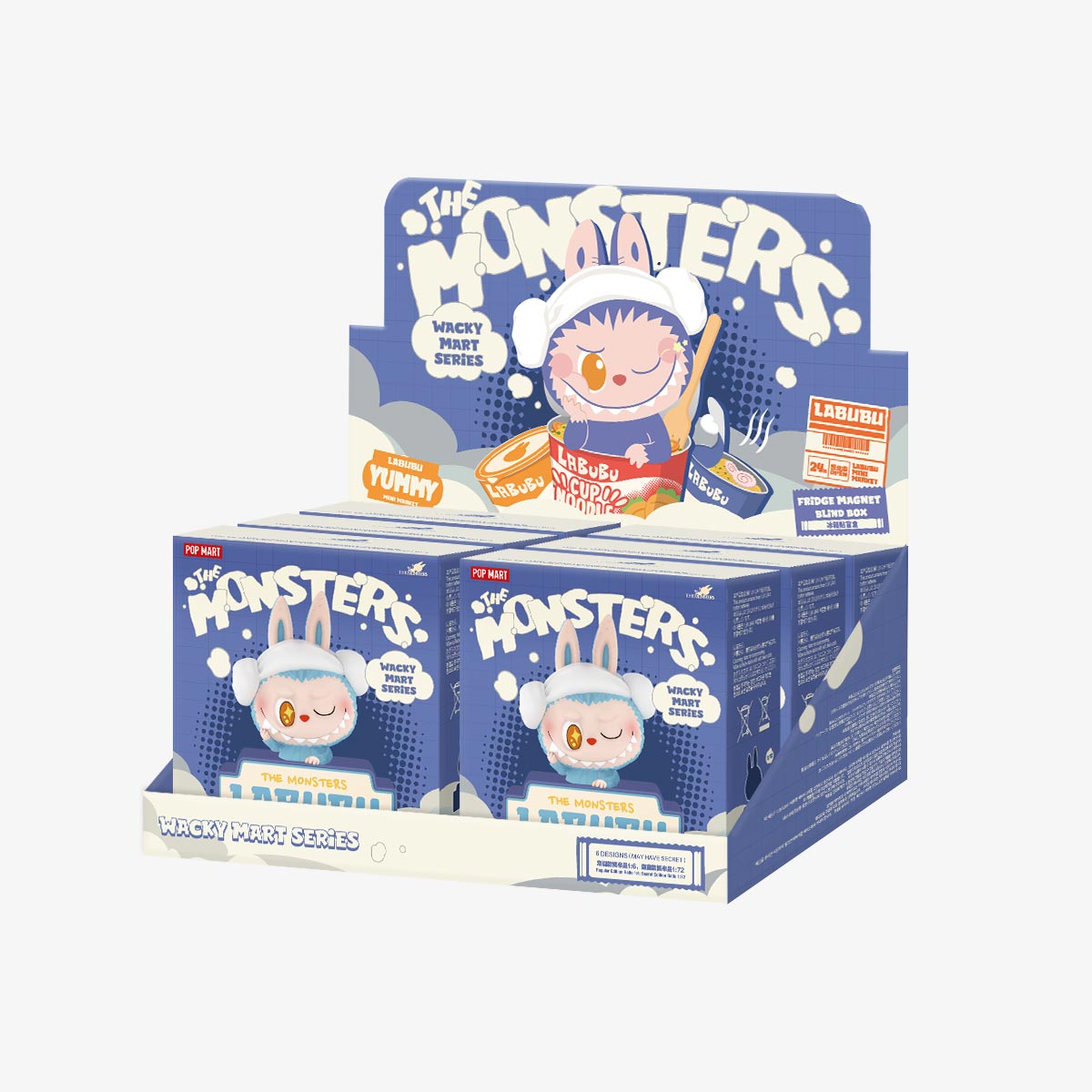 6ピース】【ピース】 ゲーム・おもちゃ・グッズ THE MONSTERS Wacky