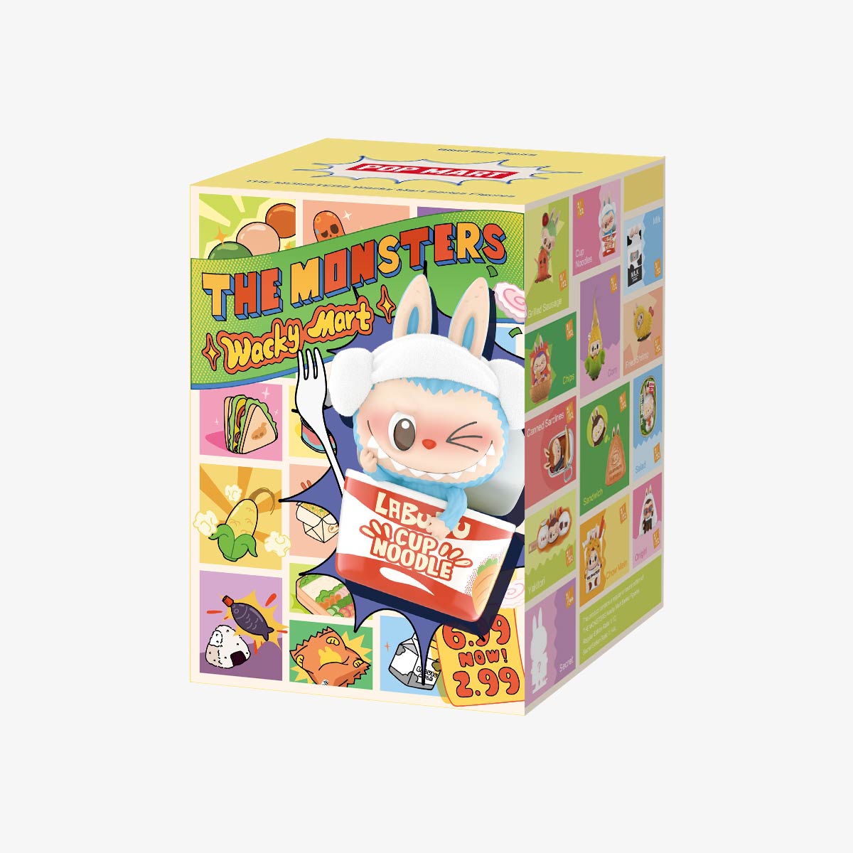 【2点セット】Wacky Mart Series THE MONSTERS Wacky Mart Series Figures - POP MART (Macao, China)