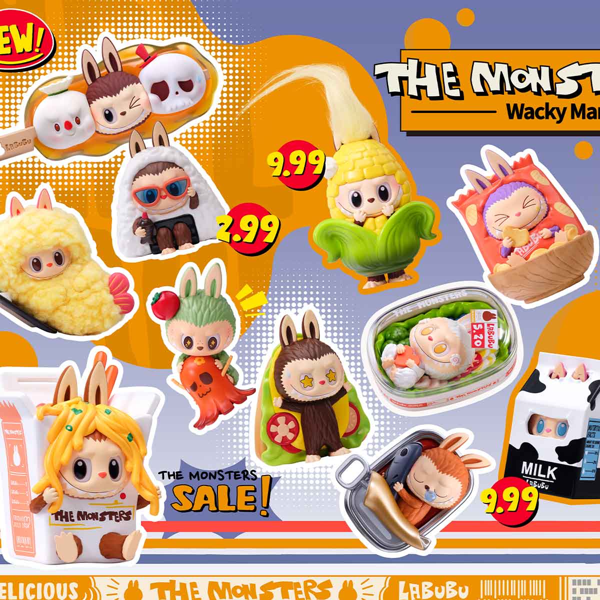 THE MONSTERS Wacky Mart Series Figures - POP MART (Singapore)