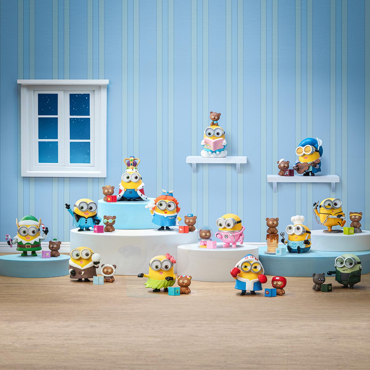 Minions Bedtime Stories by Bob and Tim Series Figures - POP