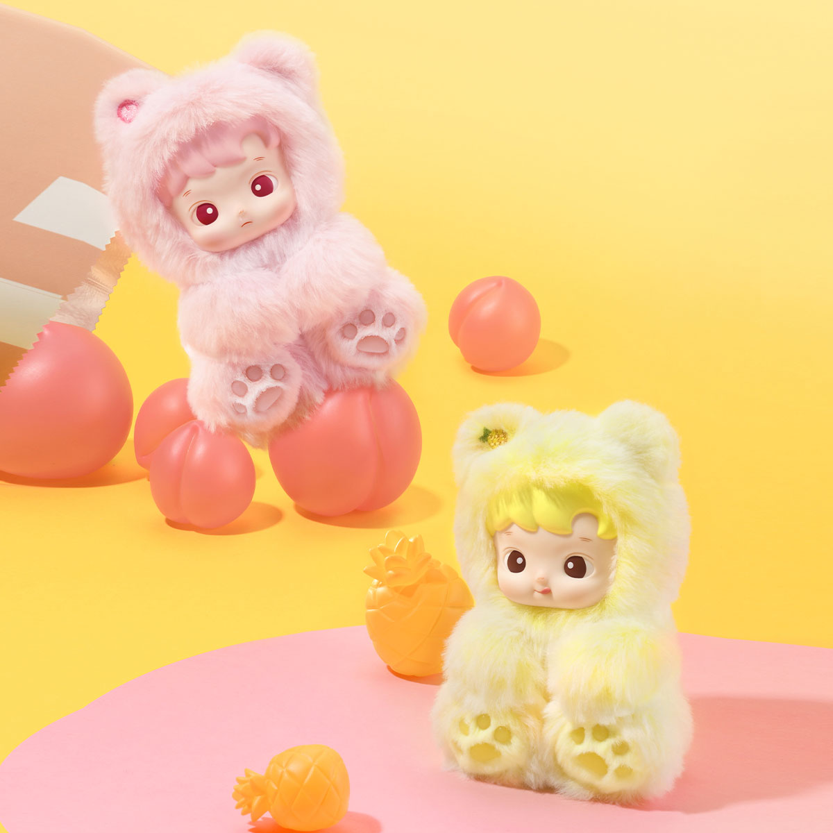 HACIPUPU Gummy Bear Series-Vinyl Plush Pendant Blind Box - POP