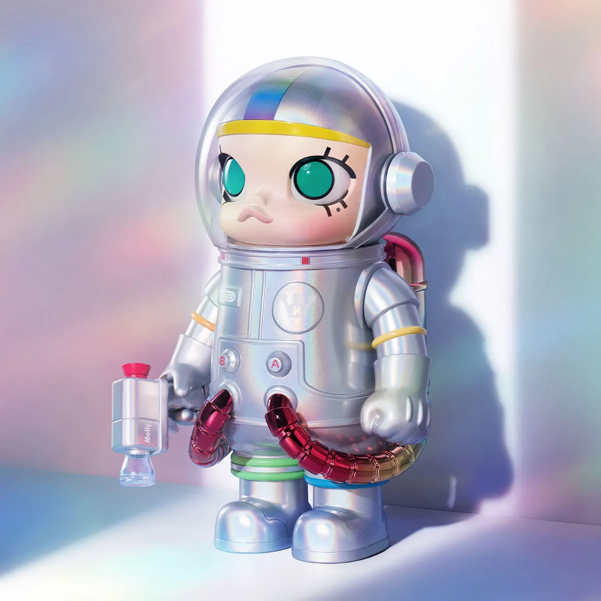 MEGA SPACE MOLLY 400% Rainbow 2.0 - POP MART (Japan)