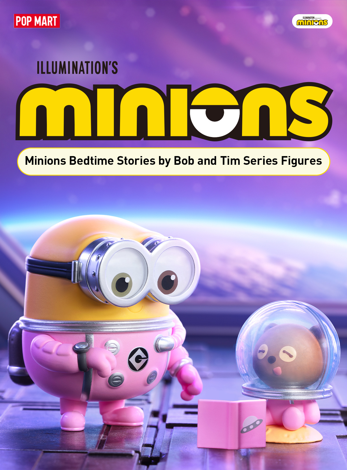 Minions Bedtime Stories by Bob and Tim Series Figures - POP