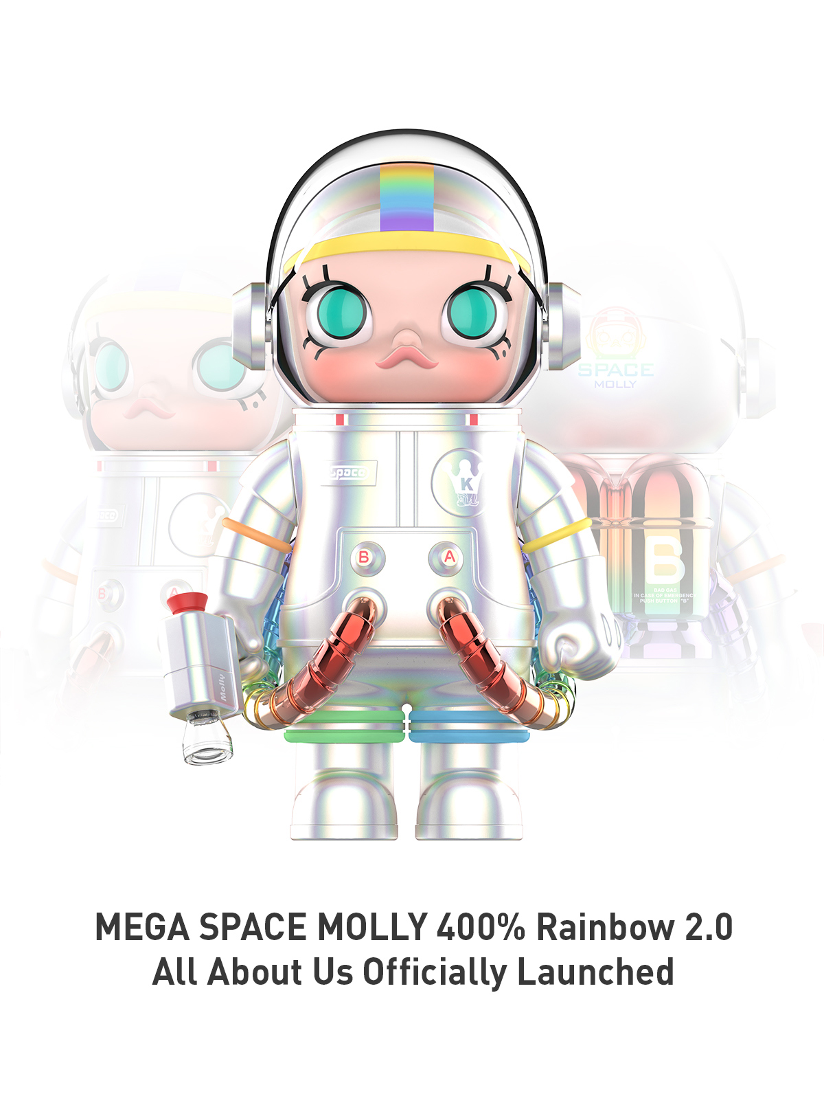 海外ブランド通販 公式サイト - 2.0 Rainbow 400% MOLLY SPACE MEGA POP (Switzerland) MART その他