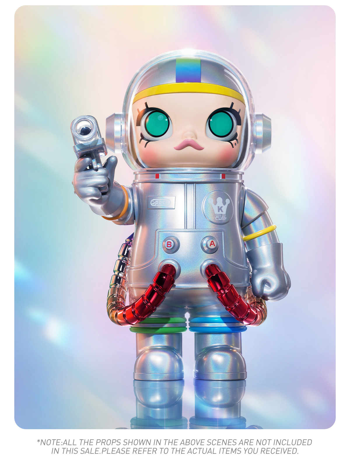 MEGA SPACE MOLLY 400% Rainbow | All MEGA - POP MART (United