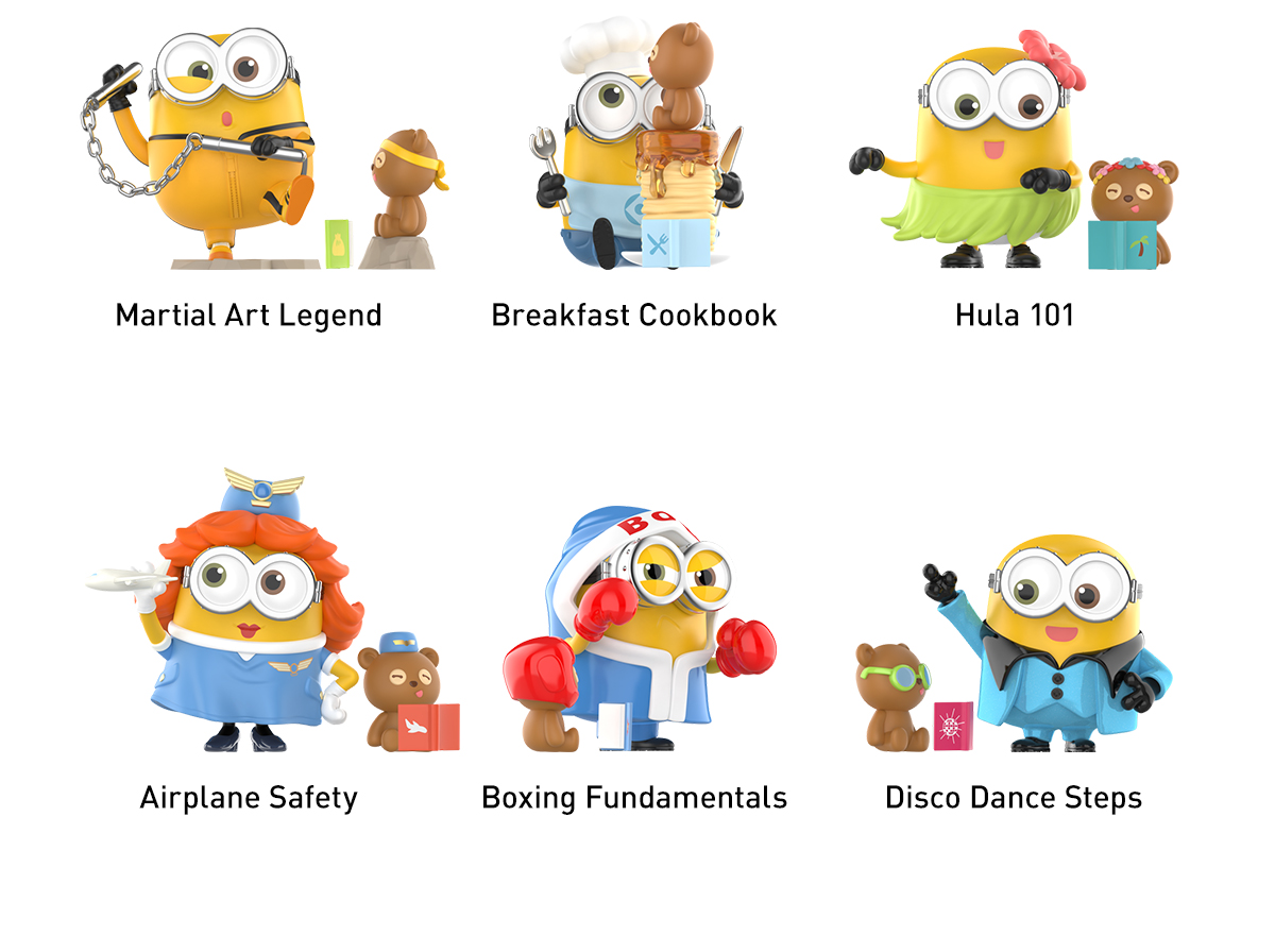Minions Bedtime Stories by Bob and Tim Series Figures - POP